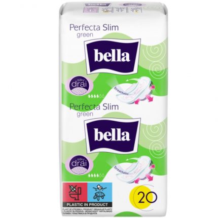 Absorbante Perfecta Slim Green Bella 20 buc / pachet
