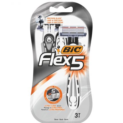 Aparat ras Flex 5 Bic 3 buc / set