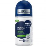 Deodorant antiperspirant rollon 72h Derma Control Sensitive Nivea Men 50 ml