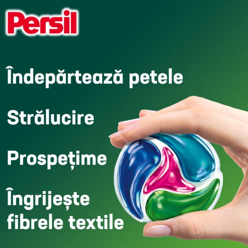 Cilor Mercon Detergent rufe capsule color Persil 60 spalari / punga | Mercon.ro