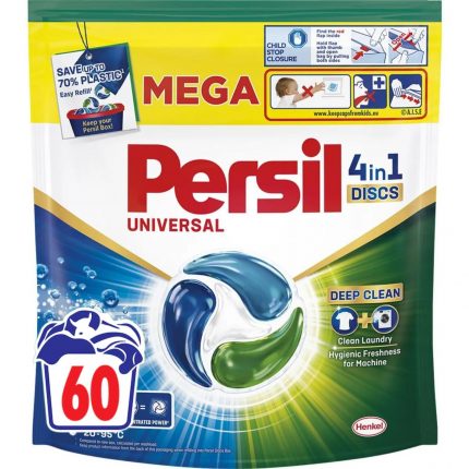 Detergent rufe capsule universal Persil 60 spalari / punga