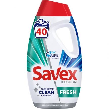 Detergent rufe lichid Fresh Savex 1.8L 40 spalari
