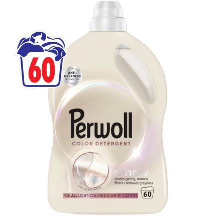 Detergent rufe lichid Haine Albe Perwoll 3L 60 spalari