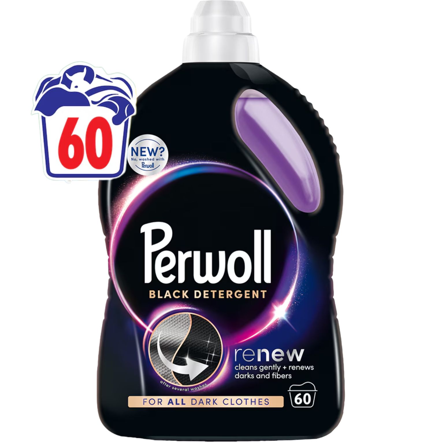 Detergent rufe lichid Haine Negre Perwoll 3L 60 spalari Detergent rufe lichid Haine Negre Perwoll 3L 60 spalari - imagine 1