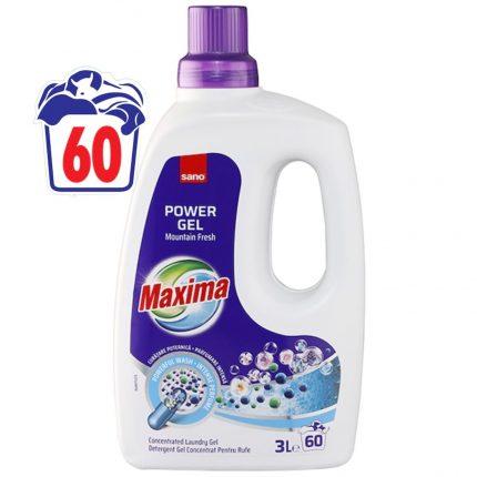 Detergent rufe lichid Mountain Fresh Sano Maxima 3L 60 spalari