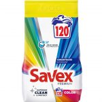 Detergent rufe pudra automat Color Savex 10 kg 120 spalari