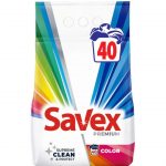 Detergent rufe pudra automat Color Savex 4 kg 40 spalari