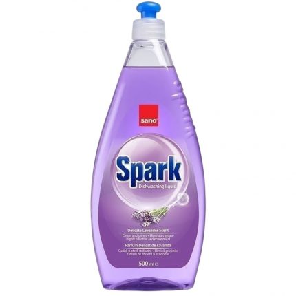 Detergent vase Lavanda Spark Sano 500 ml