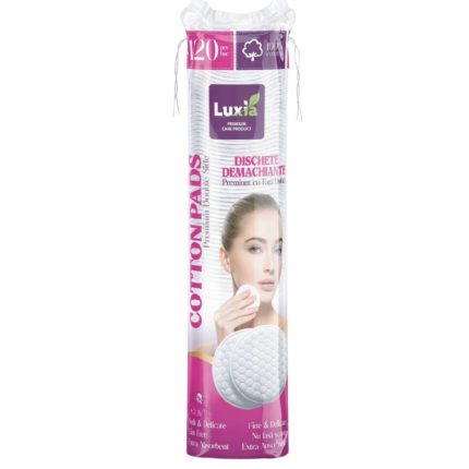 Dischete demachiante bumbac rotunde Luxia 120 buc / set