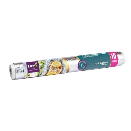 Folie aluminiu embosata 10M Luxia