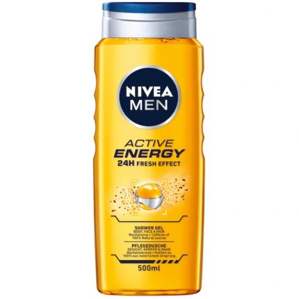 Gel de dus 3IN1 Active Energy Nivea Men 500 ml