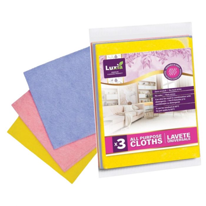 Lavete universale Luxia 3 buc set Lavete universale Luxia 3 buc / set - imagine 1