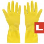 Manusi menaj cauciucate marimea L Clarina 2 buc / set