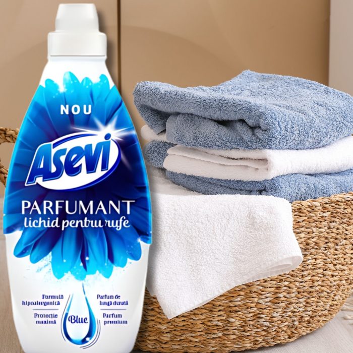 Parfum lichid pentru rufe Blue Asevi 720 ml 36 spalari - imagine 2