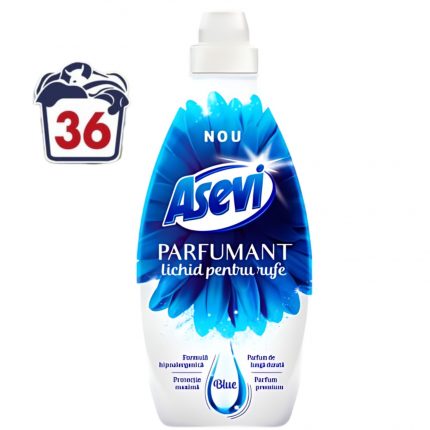 Parfum lichid pentru rufe Blue Asevi 720 ml 36 spalari