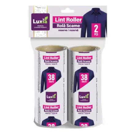 Rezerve rola curatat scame Luxia 2 buc / set