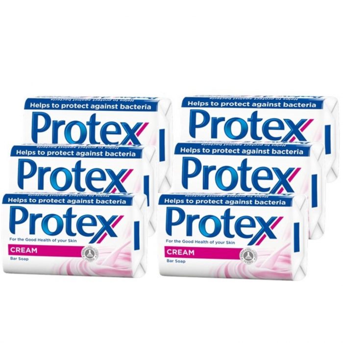 Sapun solid antibacterian Cream Protex 6 x 90g - imagine 2