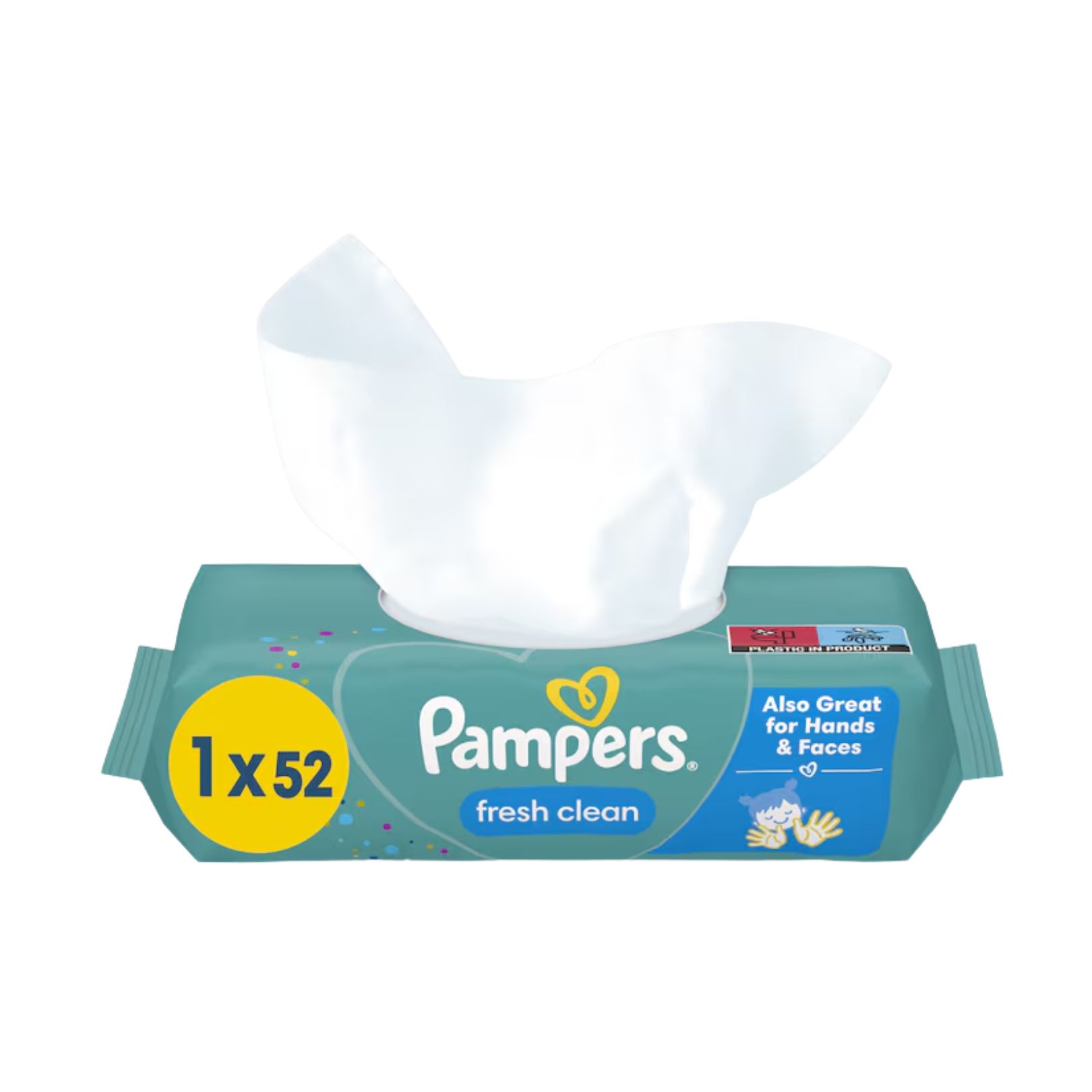 Servetele umede Fresh Clean Pampers 52 buc set Servetele umede Fresh Clean Pampers 52 buc / set - imagine 1