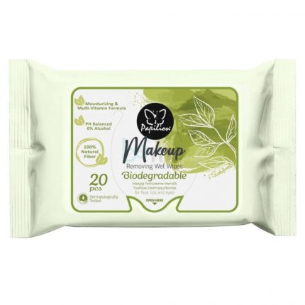 Servetele umede demachiante Bio Papilion 20 buc / set