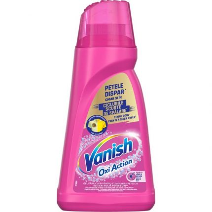 Solutie pentru indepartarea petelor lichid Pink Vanish 1L