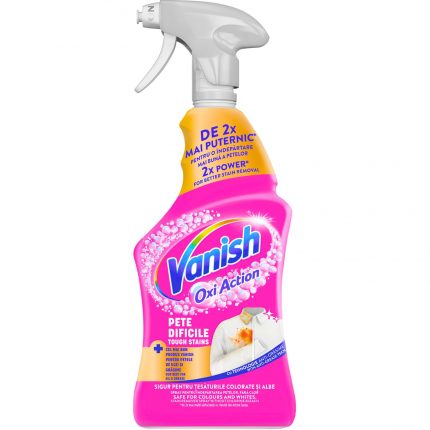 Solutie pentru indepartarea petelor spray Vanish 454 ml
