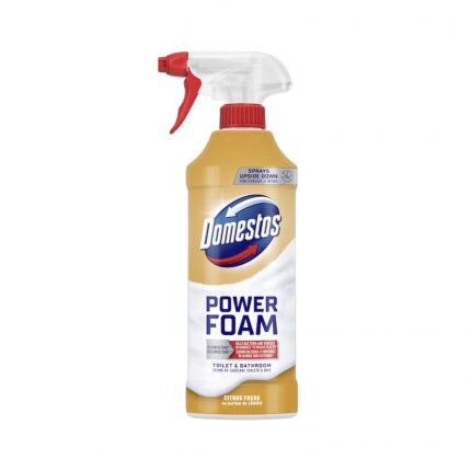 Solutie spuma de curatare baie & toaleta Citrus Fresh Power Foam Domestos 435 ml