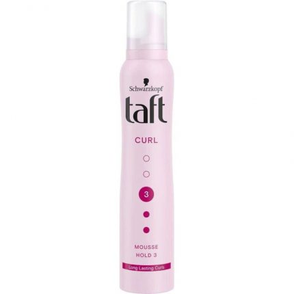 Spuma par nivel fixare 3 Curl Taft 200 ml