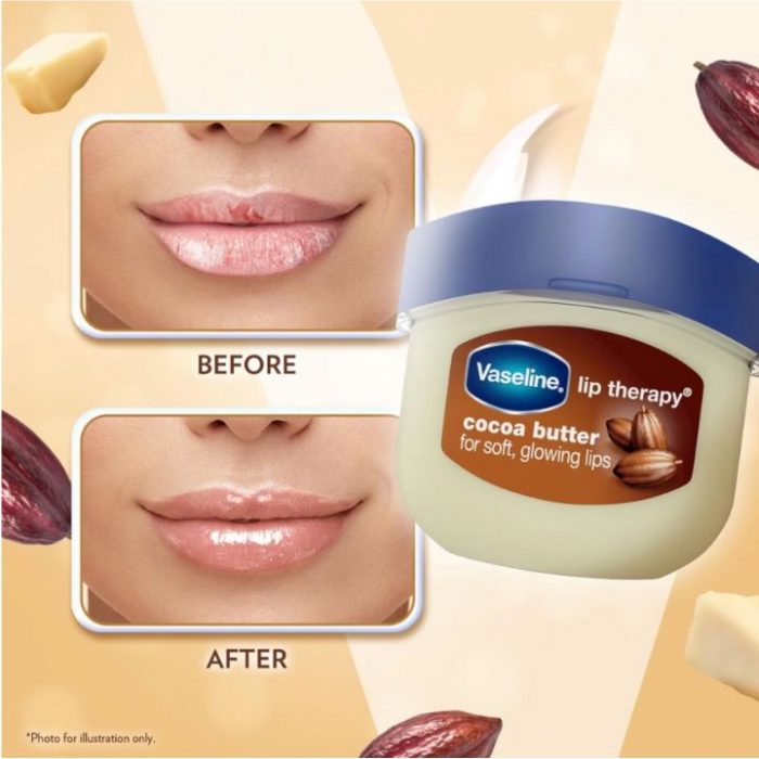 Balsam buze Cacao Vaseline 7g - imagine 2