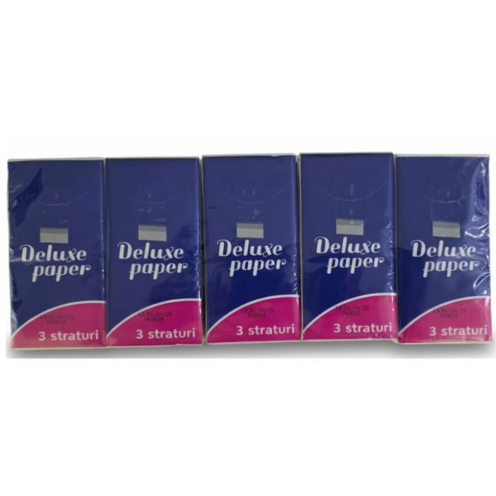 Batiste nazale 3 straturi Deluxe Paper 10 buc / set - imagine 2