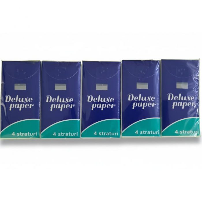 Batiste nazale 4 straturi Deluxe Paper 10 buc / set - imagine 2