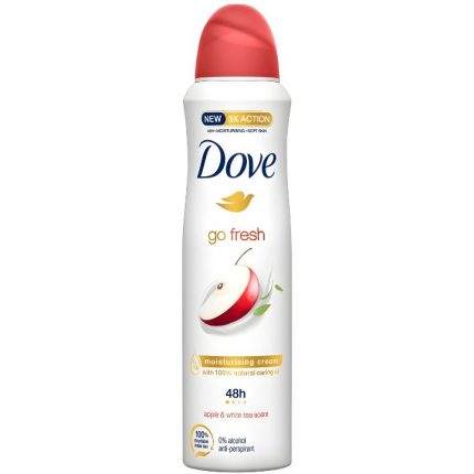 Deodorant antiperspirant spray 48h Go Fresh Mar Dove 250 ml