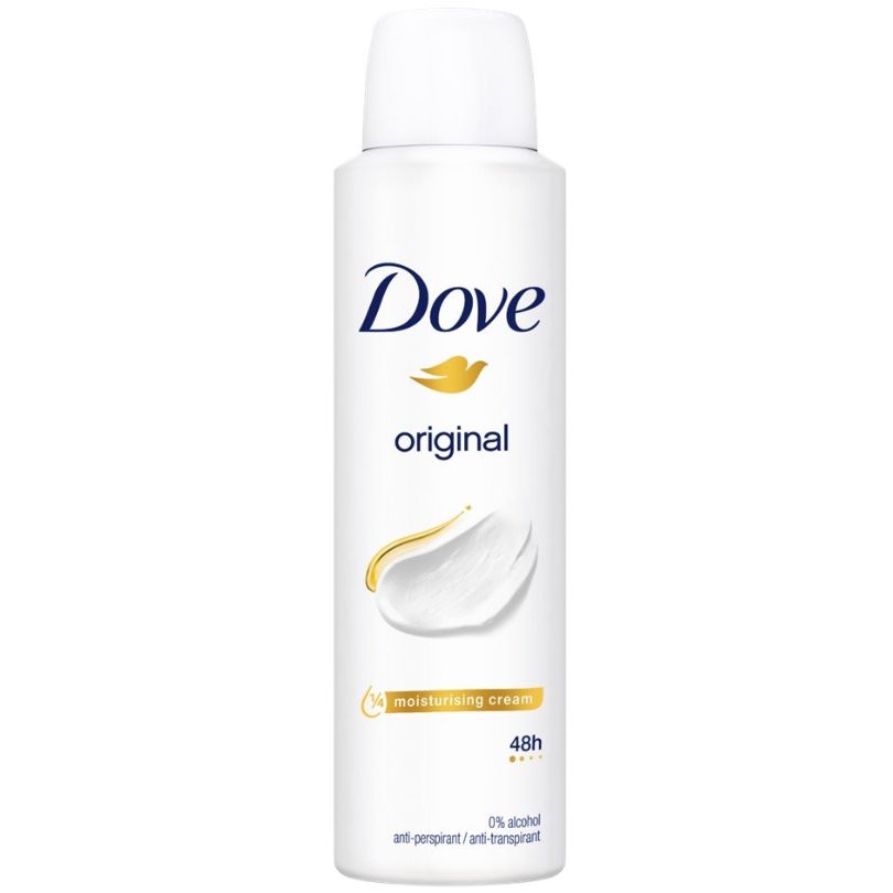 Deodorant antiperspirant spray 48h Original Dove 150 ml Deodorant antiperspirant spray 48h Original Dove 150 ml - imagine 1