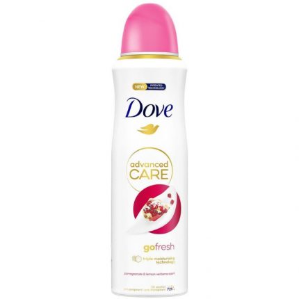 Deodorant antiperspirant spray 72h Go Fresh Rodie Dove 150 ml