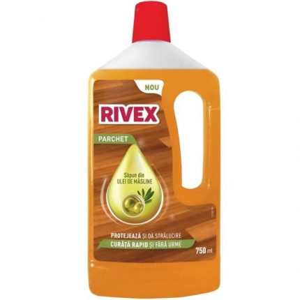 Detergent pardoseli lemn parchet Ulei de Masline Rivex 750 ml