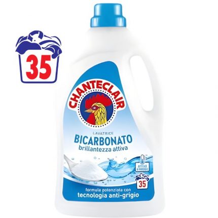 Detergent rufe lichid Bicarbonato Chanteclair 1.575L 35 spalari