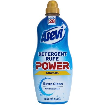 Detergent rufe lichid Power Active Gel Asevi 1.4L 28 spalari
