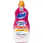 Detergent rufe lichid Power Color Gel Asevi 1.4L 28 spalari