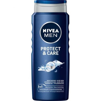 Gel de dus 3IN1 Protect & Care Nivea Men 500 ml