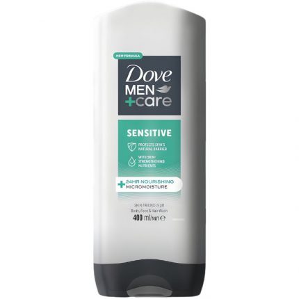 Gel de dus 3in1 Sensitive Dove Men 400 ml