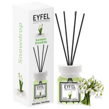 Odorizant camera cu betisoare Ghiocel Eyfel 120 ml