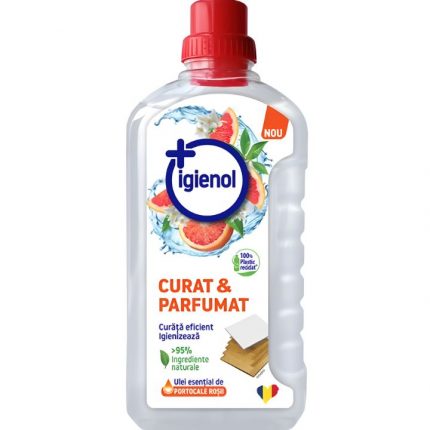 Solutie multisuprafete curat & parfumat Portocale rosii Igienol 1L