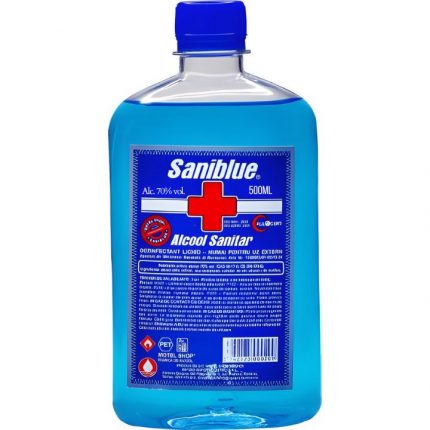 Alcool sanitar 70% Saniblue 500 ml