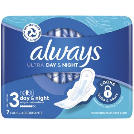 Absorbante Ultra Day & Night Always 7 buc / pachet