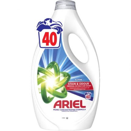 Detergent rufe lichid Alpine Ariel 1.8 L 40 spalari