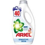 Detergent rufe lichid Sensitive Skin Ariel 1.8 L 40 spalari
