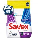 Detergent rufe pudra automat Color Savex 5.5 kg 68 spalari