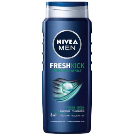 Gel de dus 3IN1 Fresh Kick Nivea Men 500 ml