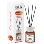 Odorizant camera cu betisoare Caramel Eyfel 120 ml