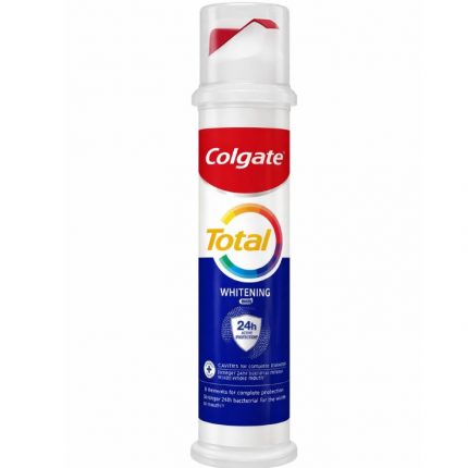 Pasta de dinti pompita Total Whitening Colgate 100 ml
