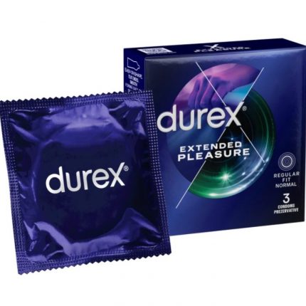 Prezervative Extended Pleasure Durex 3 buc/set